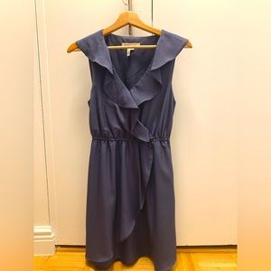 BCBGeneration mini flutter purple grey dress in XS